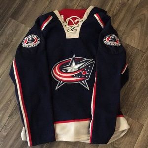 Columbus Blue Jackets Hoodie Jersey